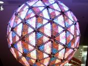 This is apparently the actual ball which will drop in Times Square signifying the start of 2008.