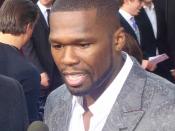 50 Cent at the 2009 American Music Awards Red Carpet.