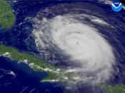 Hurricane Frances on September 2, 2004, as a Category 4 hurricane