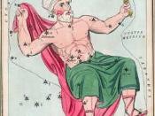 Cepheus as depicted in Urania's Mirror, a set of constellation cards published in London c.1825.