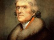 English: Portrait of Thomas Jefferson, founder of the University of Virginia