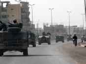 NMCB-23 patrols the streets of Fallujah