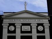 The Royal Society of Arts in London.