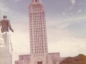 Louisiana State Capitol, Baton Rouge, 1972.