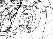 English: Surface weather analysis of Atlantic Tropical Storm 5 of the 1911 season.