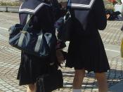 Japanese school uniform, Yohohama, Japan