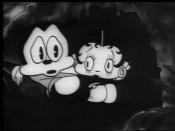 Title screen for the Betty Boop cartoon series.