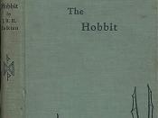 Cover to the 1937 first edition, from a drawing by Tolkien