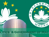 English: Macau Politics and Government Pic.