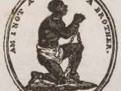 Am I not a man emblem used during the campaign to abolish slavery. The image is from a book from 1788, so there can be no effective copyright.