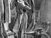 John Tenniel illustration for Edgar Allan Poe's 