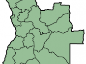 Cabinda (light green) within Angola