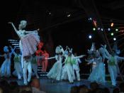 English: Dancers at the Tropicana Club, Havana, Cuba