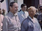 Syngman Rhee and Douglas MacArthur, 1948.08.15