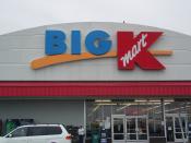 Big Kmart discount store in Ontario, Oregon (USA).