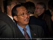 ASEAN-Canada Dialogue welcome reception at the Bill Reid Gallery  hosted by DFAIT-Foreign Affairs and International Trade Canada and Asia Pacific Foundation of  Canada- Photos by Ron Sombilon Gallery-75