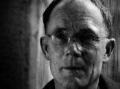Portrait of author William Gibson taken on his 60th birthday; March 17, 2008.
