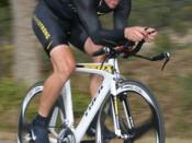 English: Cyclist Lance Armstrong at the 2008 Tour de Gruene Individual Time Trial, 1 November 2008