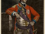 English: This is a color mezzotint of General Sir William Howe, 5th Viscount Howe, active in the American Revolutionary War.