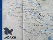 map of ladakh