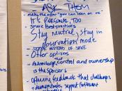 Flipchart #2 Open Space - ACMP 2012 - Assn. for Change Management Practitioners