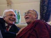 Dalai Lama with Marco Pannella