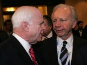 46th Munich Security Conference 2010: Senator Joseph I. Lieberman (ri) and Senator John McCain (le).