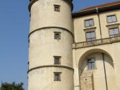 Polski: Nowy Wiśnicz - zamek Lubomirskich, wieża Bony