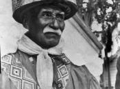 English: Seminole elder and historian (1862 – 1965).