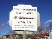 English: Neighborhood watch sign in Jefferson County, Colorado.