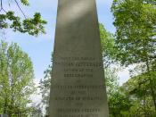 Thomas Jefferson's Gravesite