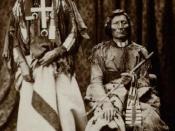Little Coyote (Little Wolf) and Morning Star (Dull Knife), Chiefs of the Northern Cheyennes