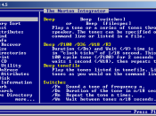 English: Screenshot of Norton Utilities 4.5