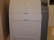 HP laserjet 4700 color printer