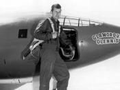 Chuck Yeager with Bell X-1.