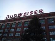 The packaging plant at the Anheuser-Busch headquarters in St. Louis, Missouri.