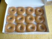A photo of 12 Original Glazed doughnuts from Krispy Kreme.