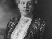 English: Description: Photograph of Carrie Chapman Catt from 1914. Source: Prints and Photographs Division, Library of Congress.