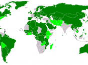 English: ratified - dark green; signed only - light green