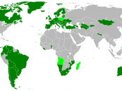 A map of signatories to the Second Optional Protocol to the International Covenant on Civil and Political Rights, as compiled by the UN. Based on BlankMap-World.png made by Vardion. Coloured by IdiotSavant