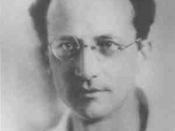 English: Photograph of physicist Erwin Schrödinger early in his professional career.