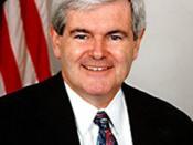 November 8: Republicans gain control of Congress (Speaker of the House Newt Gingrich pictured)