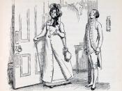 English: Image at the beginning of Chapter 56. Lady Catherine de Bourgh comes to visit Elizabeth. Austen, Jane. Pride and Prejudice. London: George Allen, 1894.