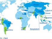 English: Map of Emerging Markets