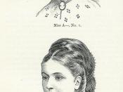 English: This image is a reproduction of two photographs taken in 1866 and 1870 (photographer unknown). It depicts Miss A, an unnamed patient of William Withey Gull, before and after treatment for anorexia nervosa. Gull used these images to illustrate his