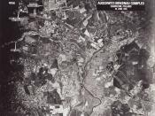 English: Aerial photograph of AuschwitzI, II and III. Category:Images of Auschwitz concentration camp