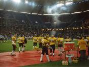 English: AOL Arena during an American Football Game