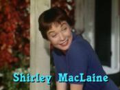 Cropped screenshot of Shirley MacLaine from the trailer for the film The Trouble with Harry.