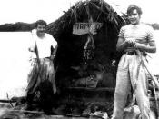 English: Ernesto Guevara (right) with Alberto Granado (left) aboard their 