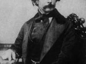 Copy of a Photograph of Charles Dickens